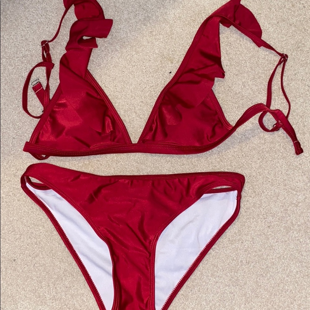 SHEIN RUFFLE BIKINI